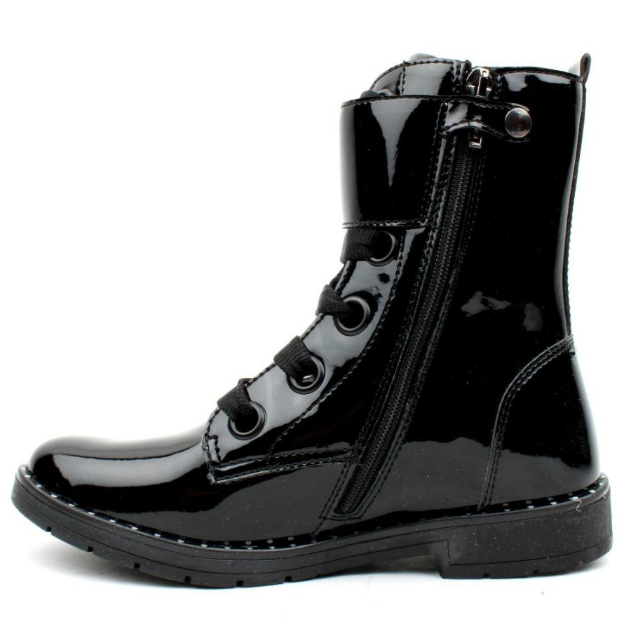 Kids Primigi | 29406 Laced Boot - Black