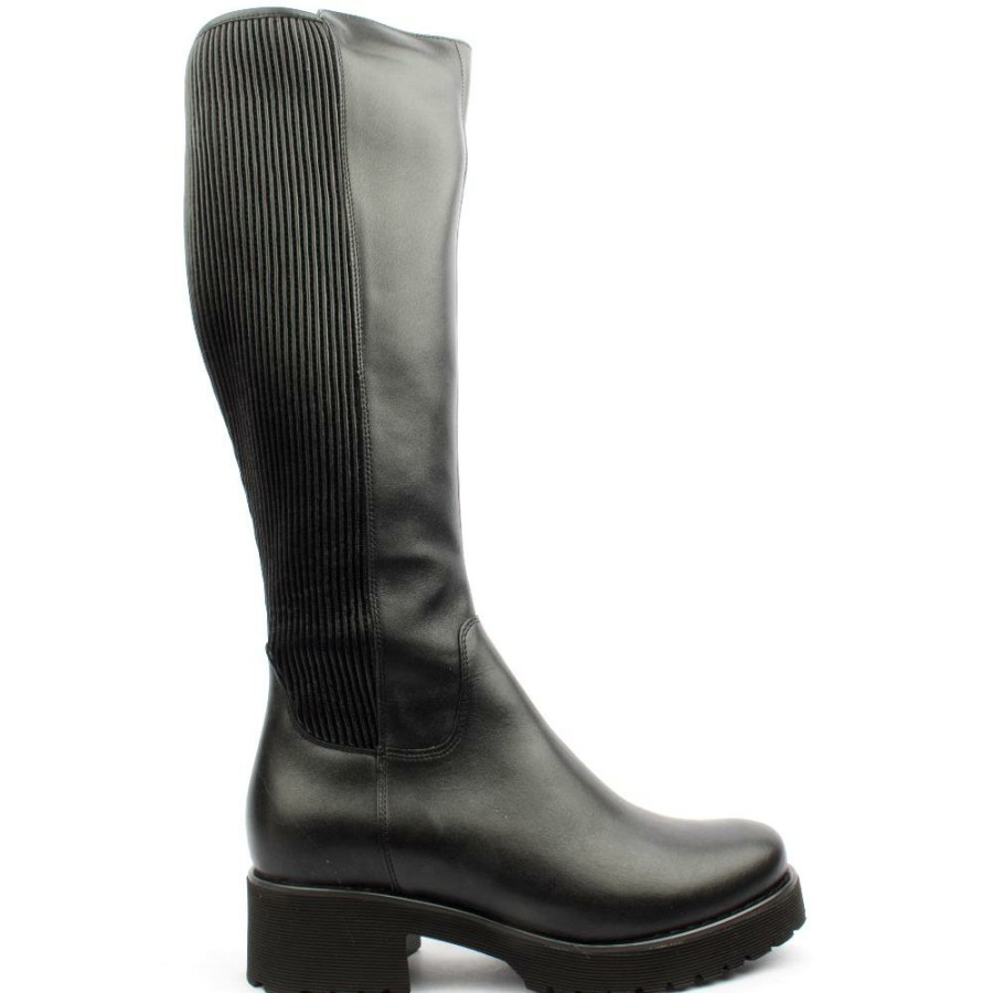 Women Bioeco by Arka | Bioeco 7647 308 Knee High Boot - Black