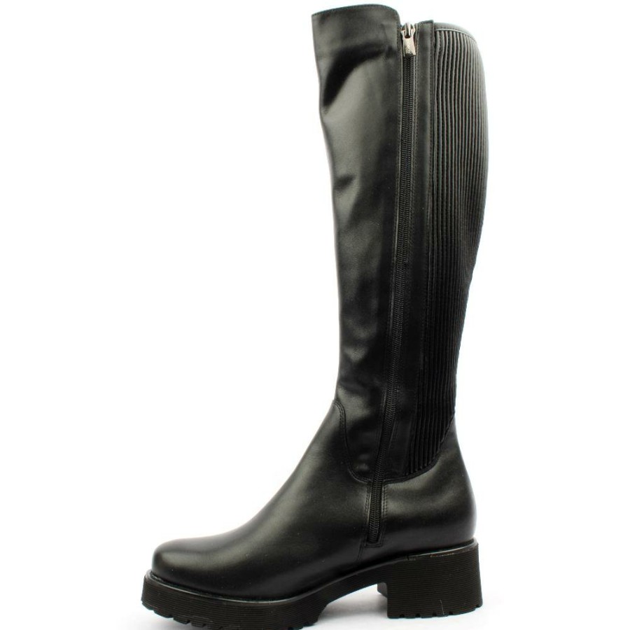 Women Bioeco by Arka | Bioeco 7647 308 Knee High Boot - Black