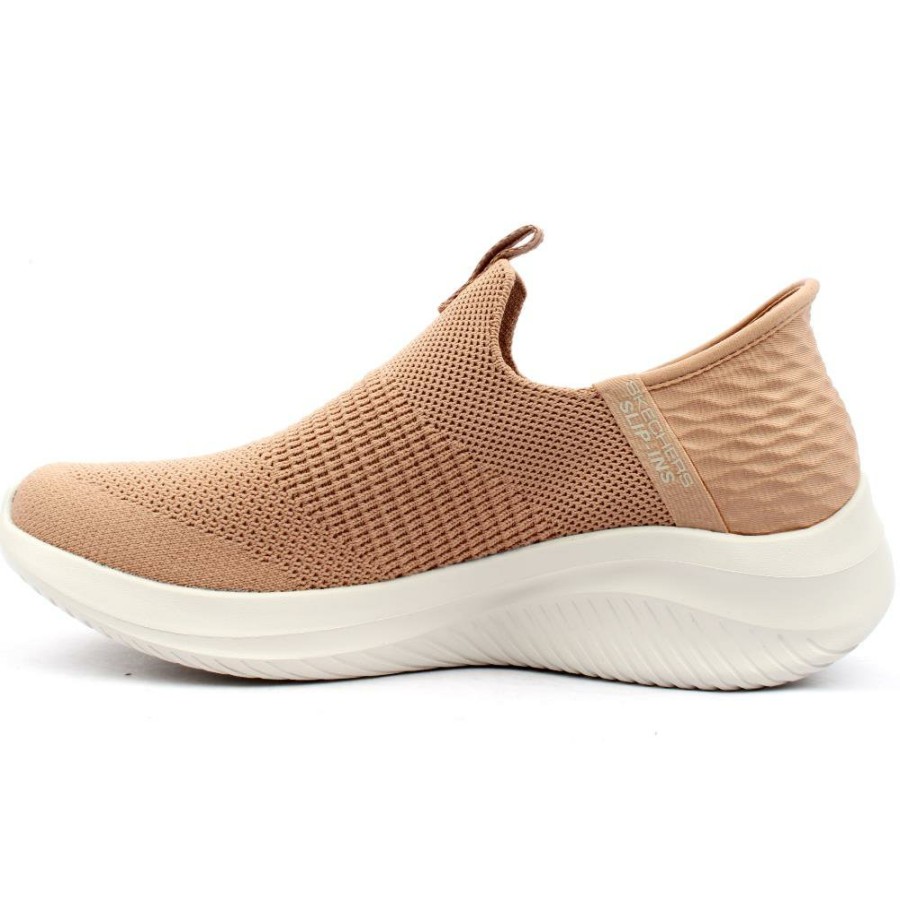 Women Skechers | 149708 Ultra Flex - Tan