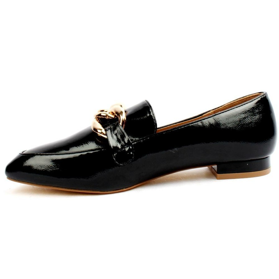 Women Kate Appleby | Thames Loafer - Black Patent