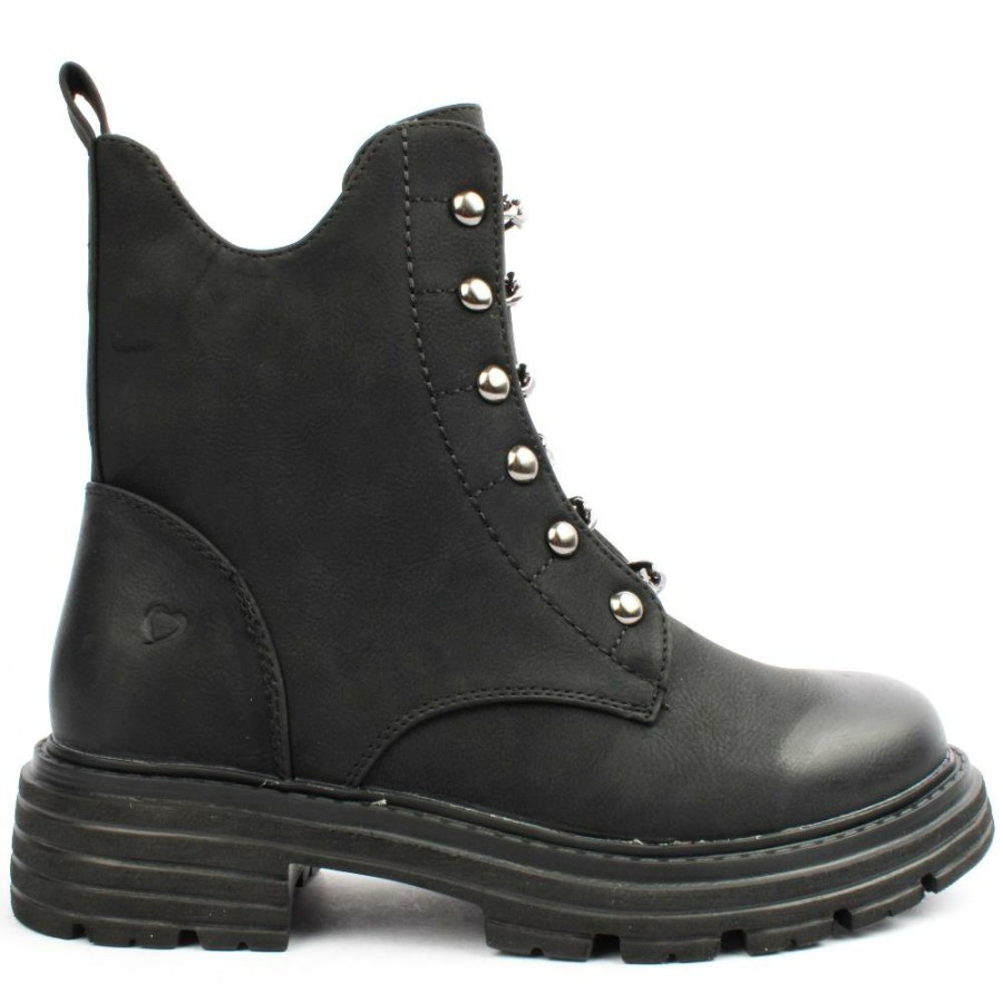 Women Heavenly Feet | Links Boot - Black