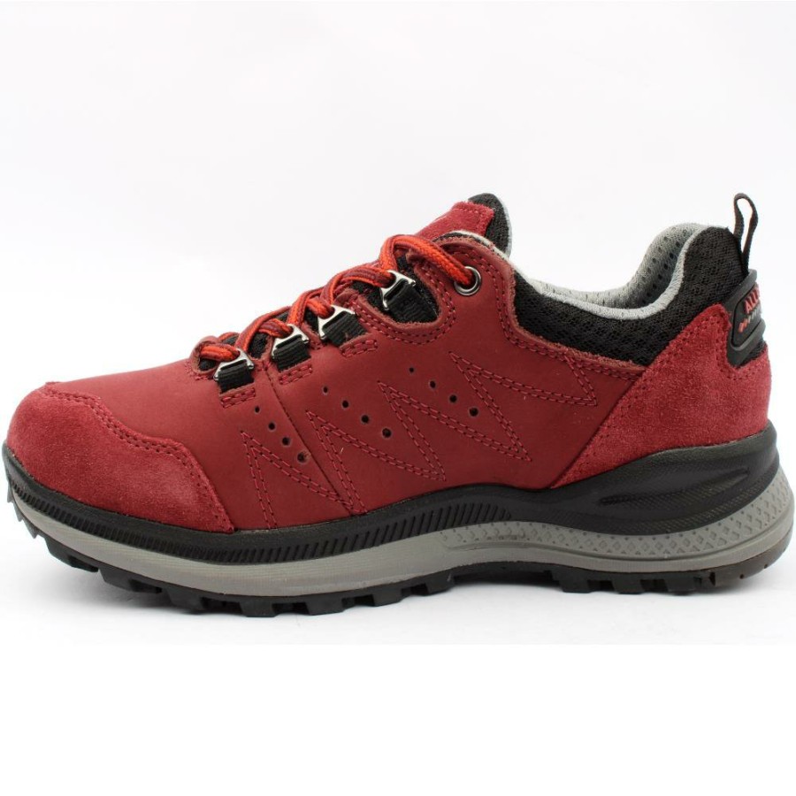 Women Mephisto | All Rounder Seja Tex Laced Shoe - Red