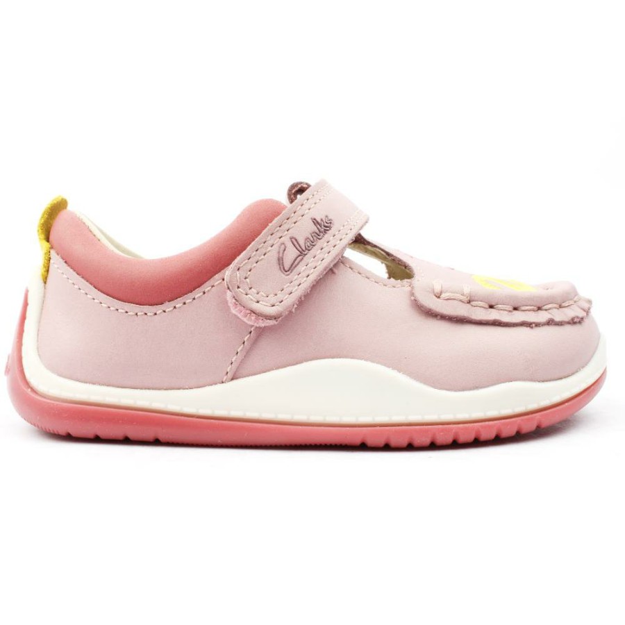 Kids Clarks | Noodleshine T Shoe - Duskypink G