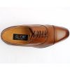 Men Goor | 207 Cap Tie Shoe - Tan