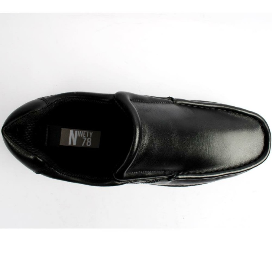 Men Ninety 78 | Ninety78 Mgn0774 Slip On Shoe - Black