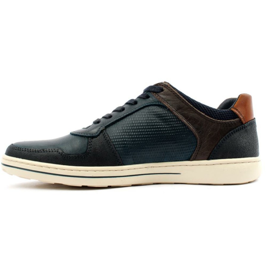 Men Lloyd & Pryce | Lloyd And Pryce Curry Laced Shoe - Navy