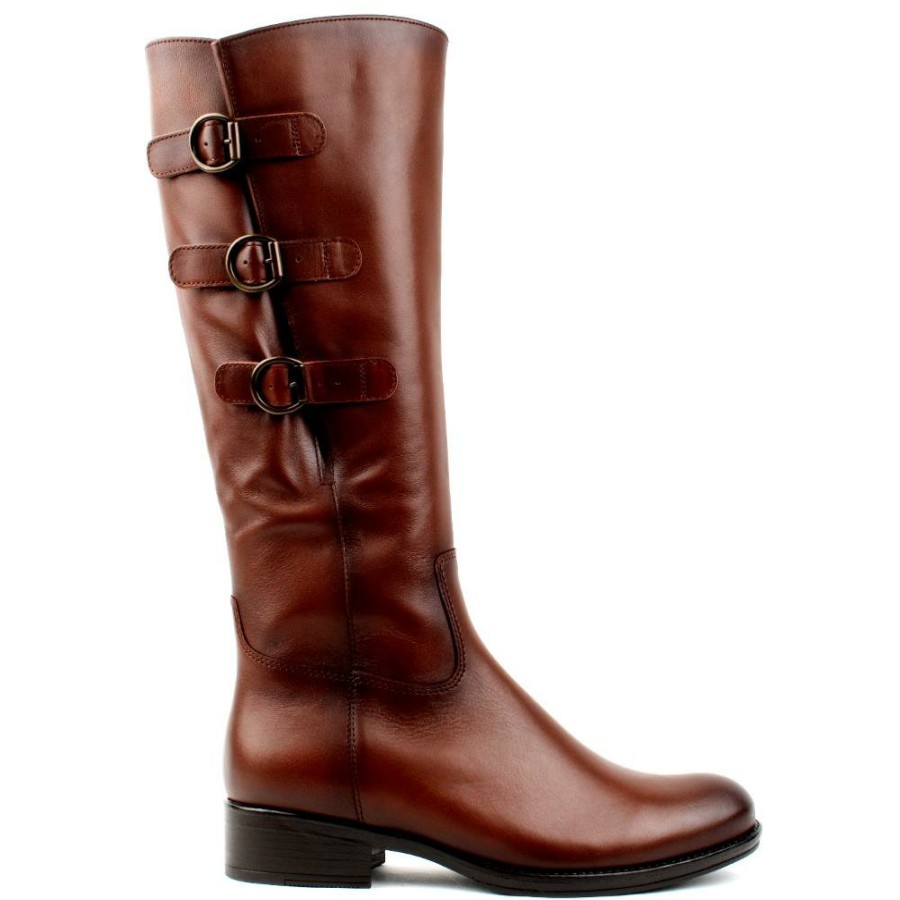 Women Gabor | 91606 Knee High Boot - Tan