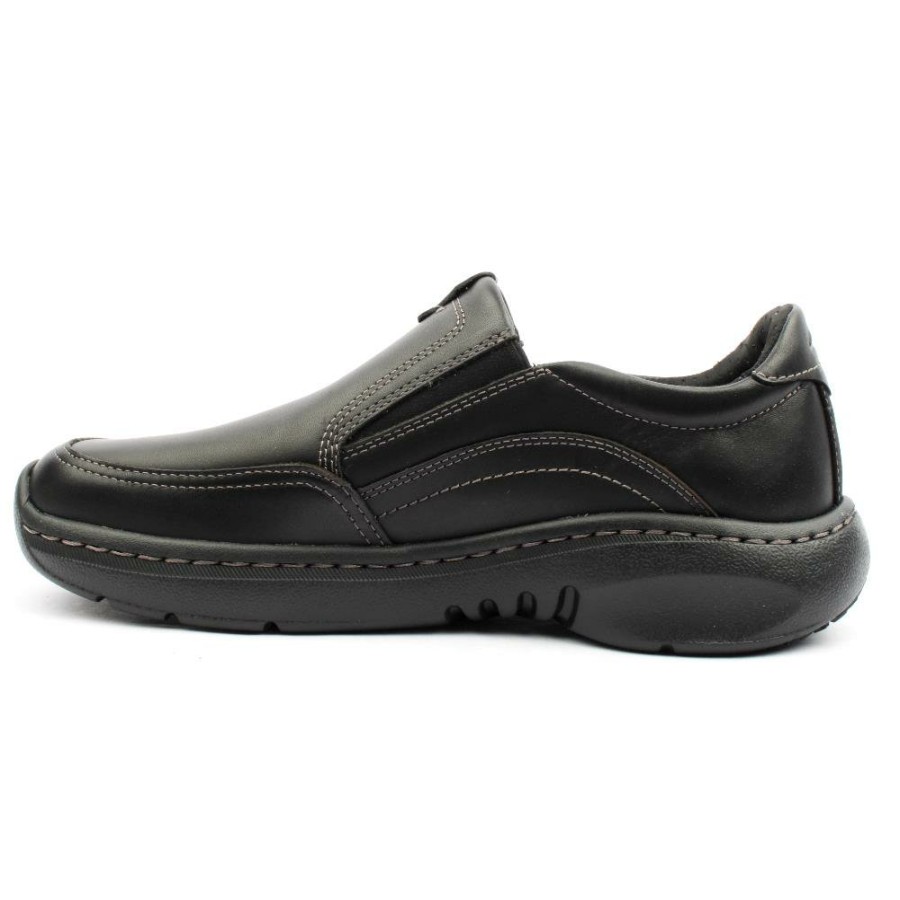 Men Clarks | Prostep Slip On Shoe - Black G