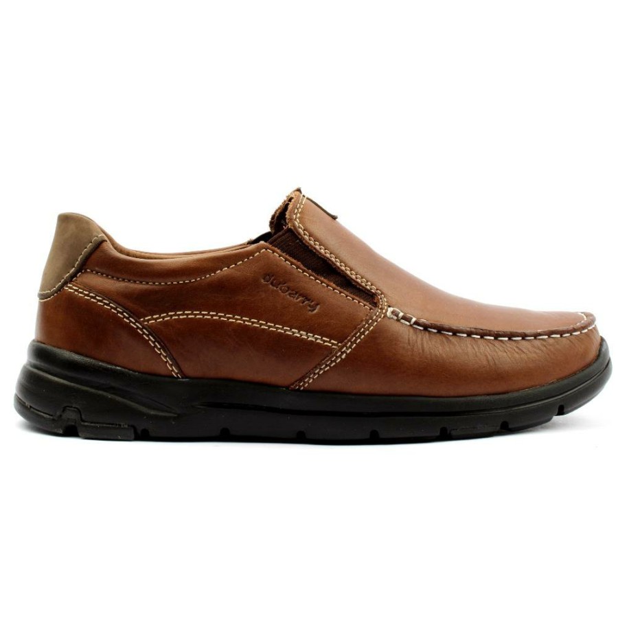 Men Dubarry | Boston Slip On Shoe - Bourbon