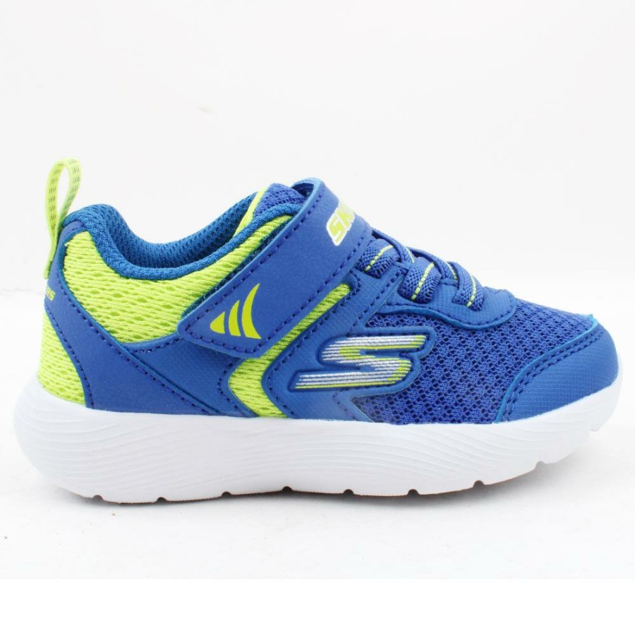 Kids Skechers | 407237N Junior Runner - Blue Multi