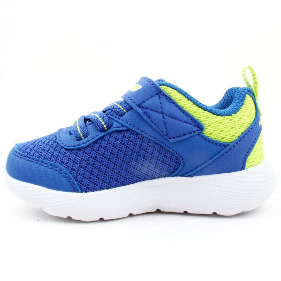 Kids Skechers | 407237N Junior Runner - Blue Multi