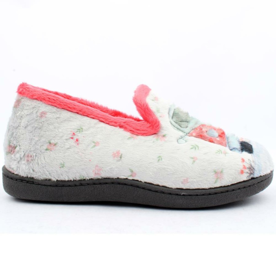 Women Plumaflex | R12282 Slippers - Light Grey