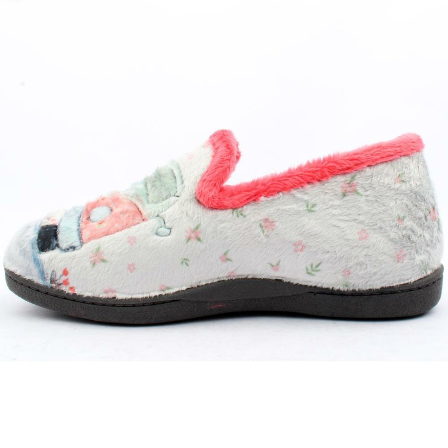 Women Plumaflex | R12282 Slippers - Light Grey