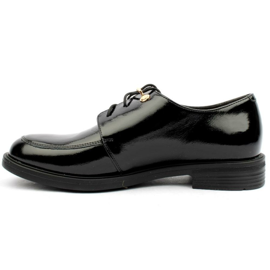 Women Bioeco by Arka | Bioeco 6278 1974 Brogue Shoe - Black Patent