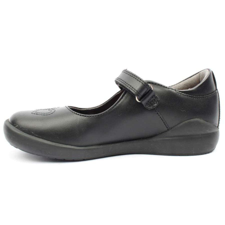 Kids Garvalin | Biomecanics 201100 Girls Shoe - Black Leather