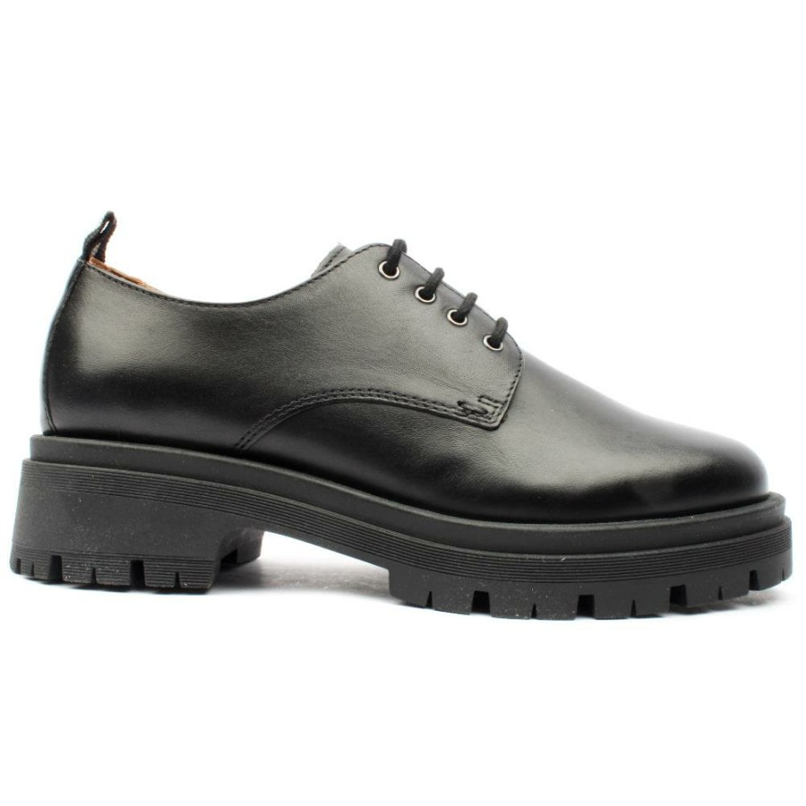 Women Dubarry | Kanna Laced Shoe - Black Leather