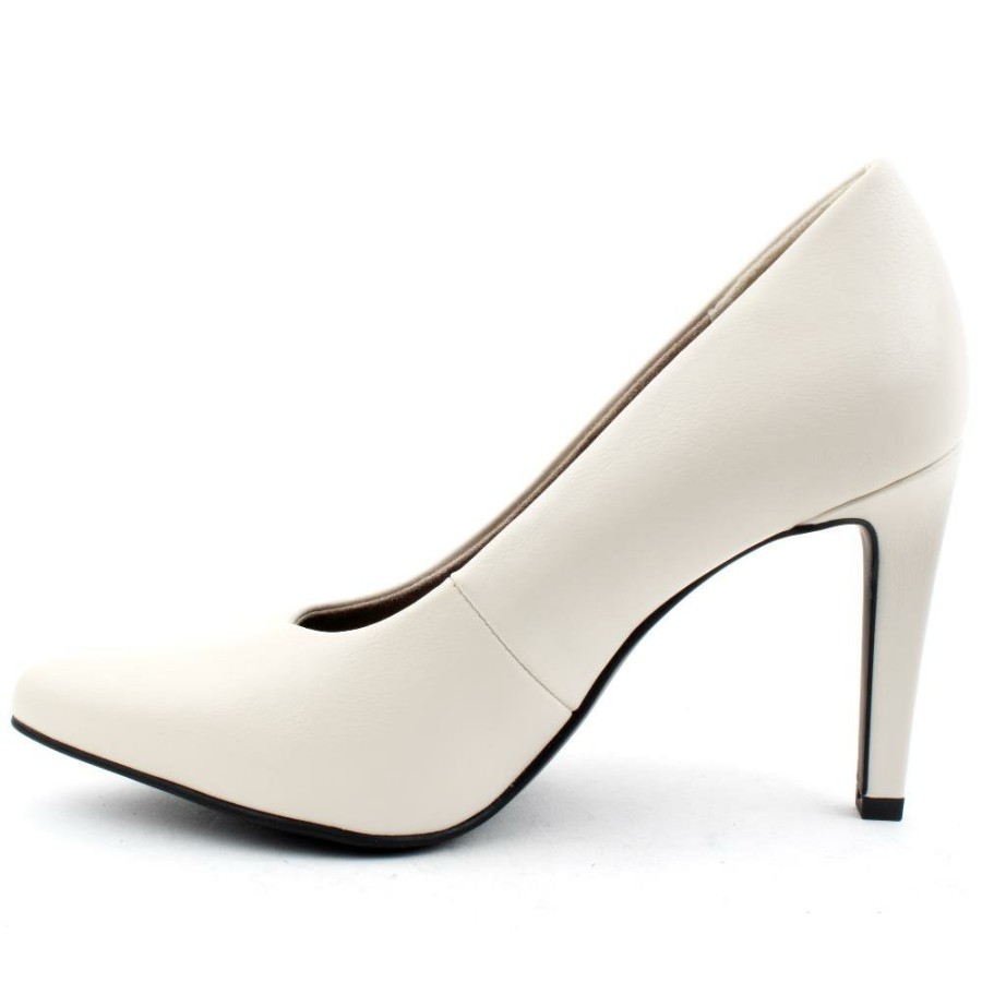 Women Marco Tozzi | 22415 Court Shoe - Cream