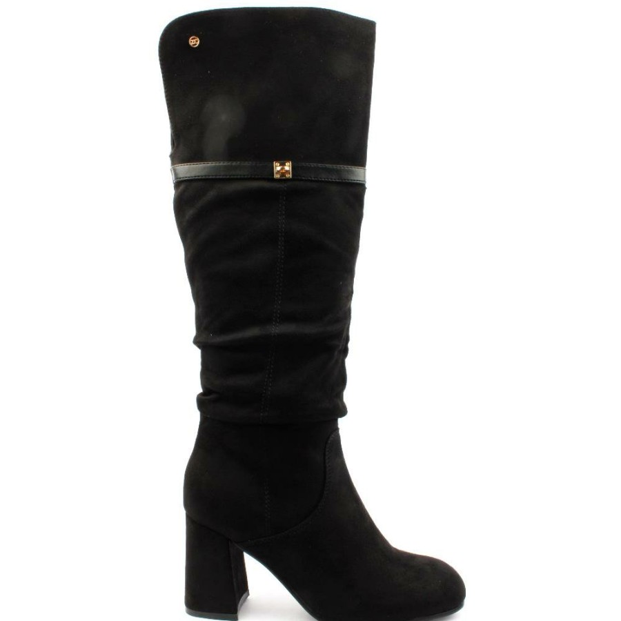 Women Zanni & Co | Zifta Knee High Boot - Black