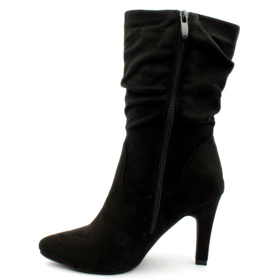 Women Susst | Franky 23 Slouch Boot - Black