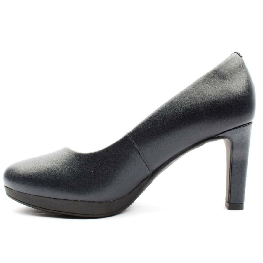 Women Clarks | Ambyr Joy Court Shoe - Navy D