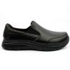 Men Skechers | 77071Ec Workwear Shoe - Black