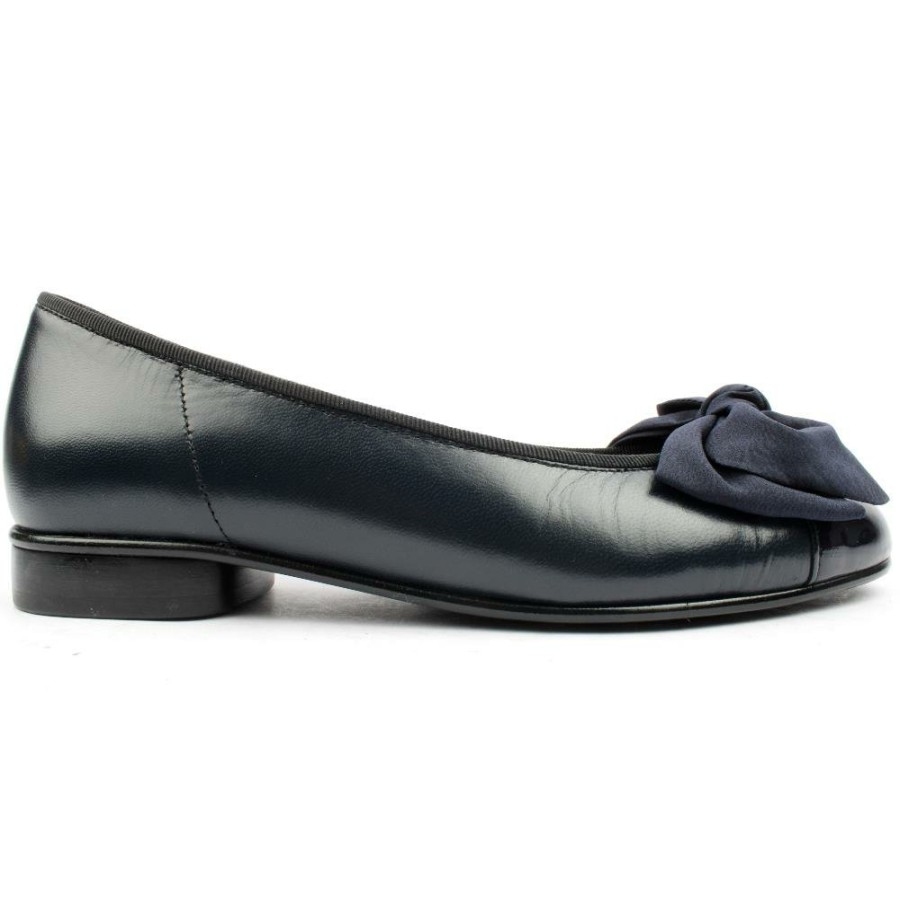 Women Gabor | 05106 Bow Pomp - Navy