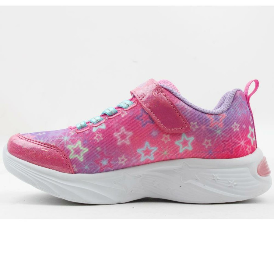 Kids Skechers | 302324L Junior Runner - Pink Multi