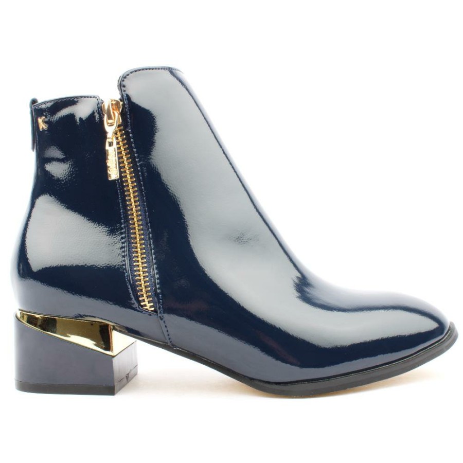 Women Kate Appleby | Forfar Boot - Navy Patent