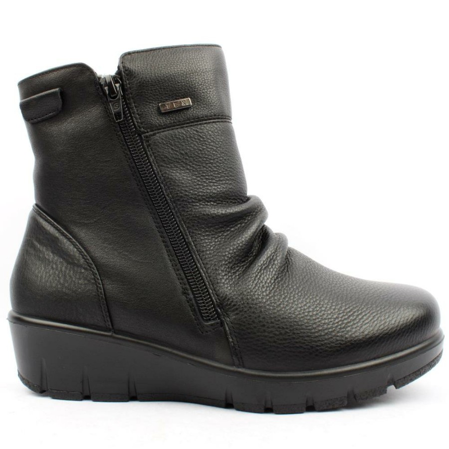 Women G Comfort | 798-6 Wedge Boot - Black