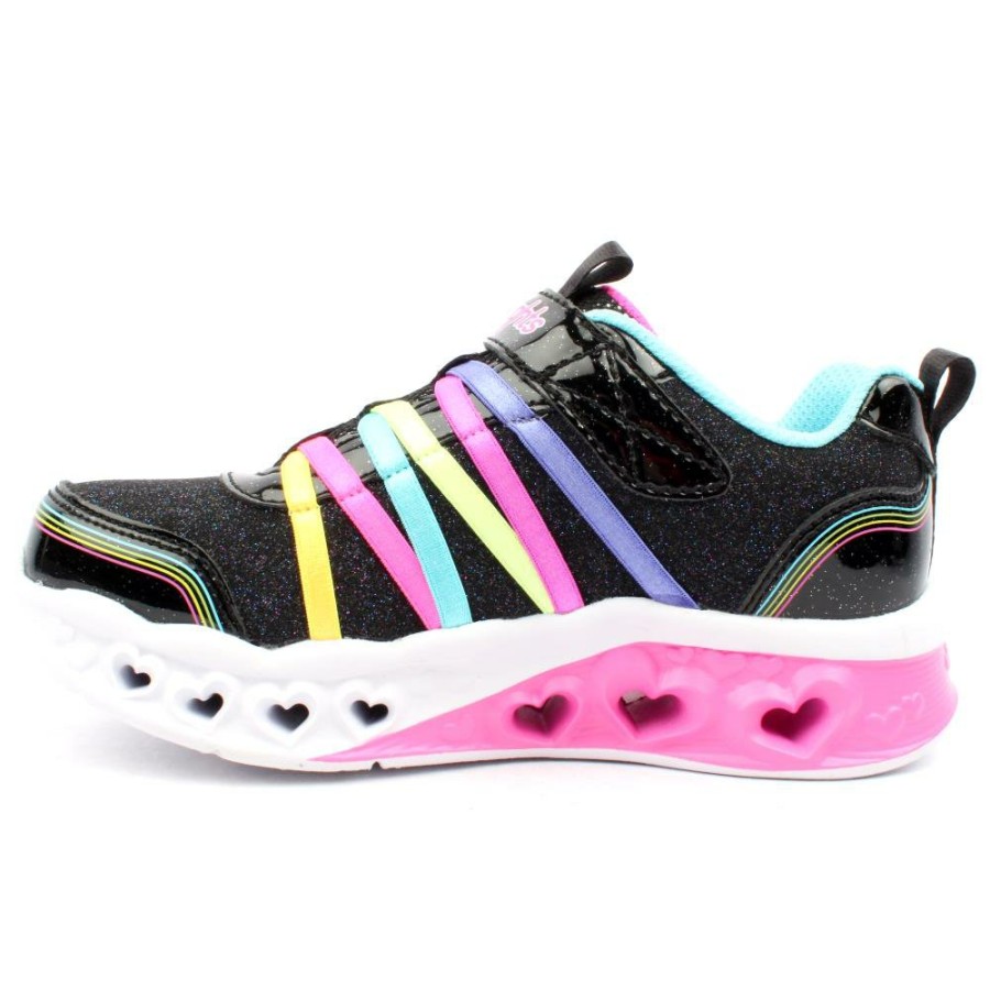 Kids Skechers | 303252L Trainer Flutter - Black Multi