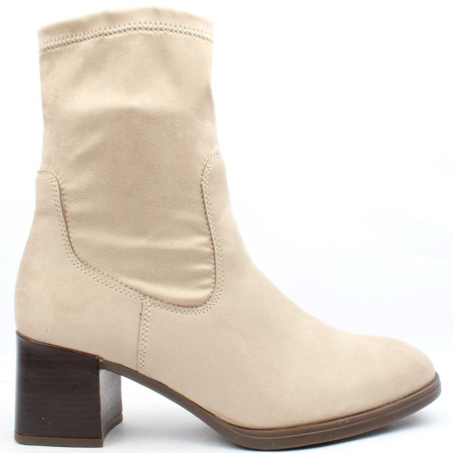 Women Remonte | D0V70 Boot Ladies - Beige