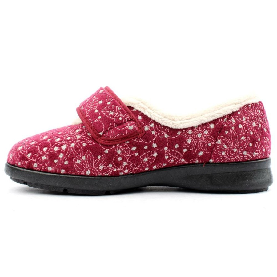 Women DB | 71923Harper 2V Slipper - Burgundy