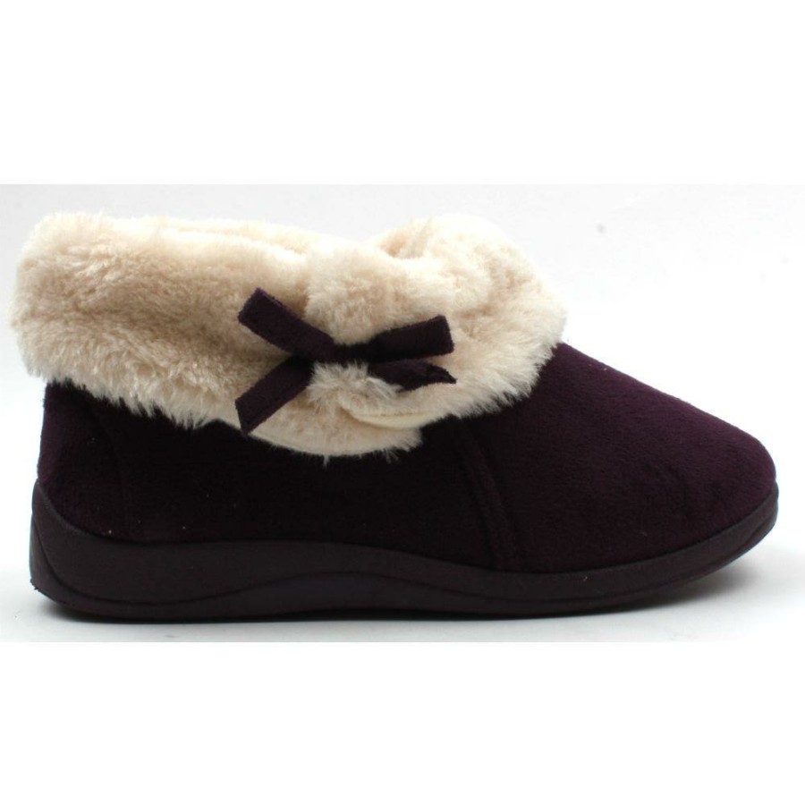 Women Kylebay | Ladies Sharon Slipper - Purple