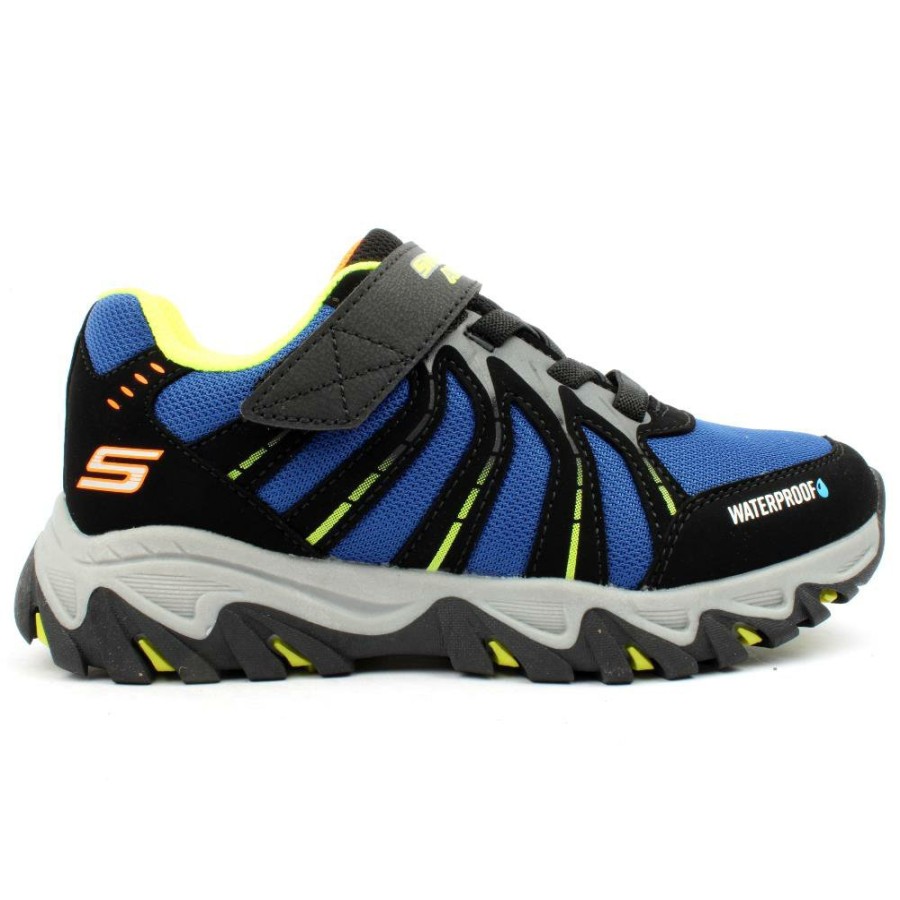 Kids Skechers | 406392L Trainer - Black Blue