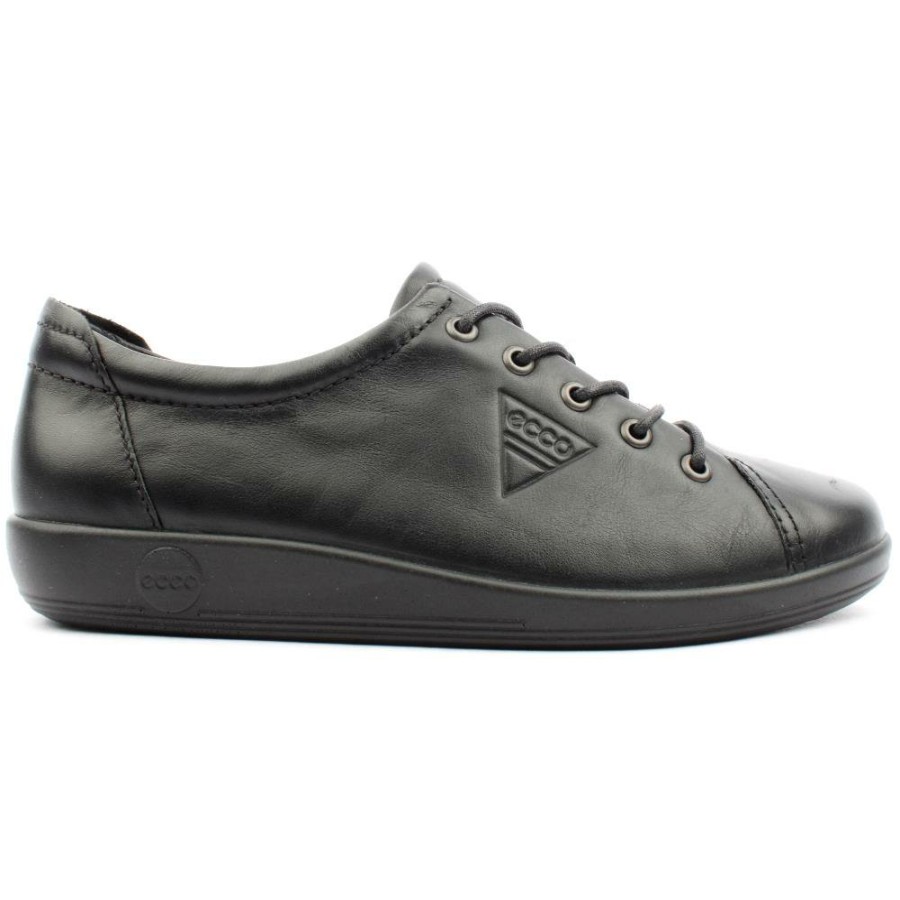 Women ECCO | Soft 2.0 Shoe 206503 - Black Black