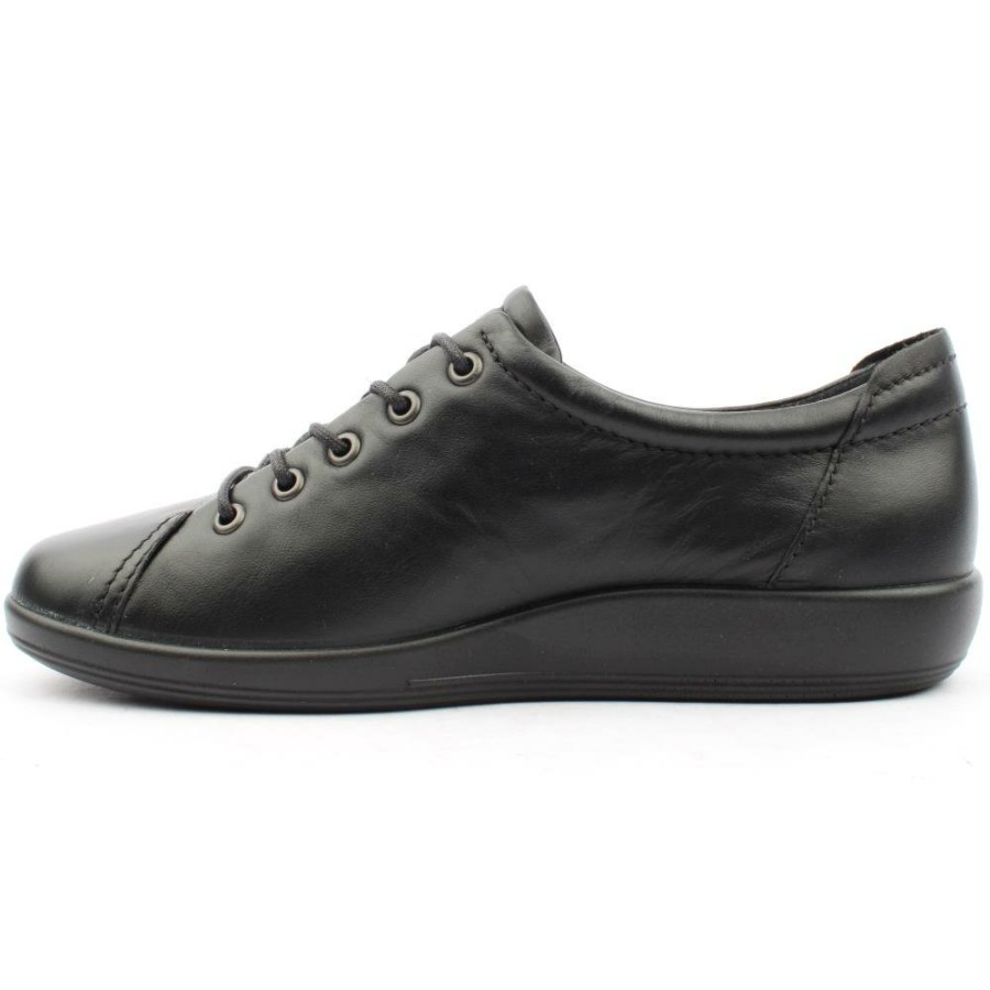 Women ECCO | Soft 2.0 Shoe 206503 - Black Black