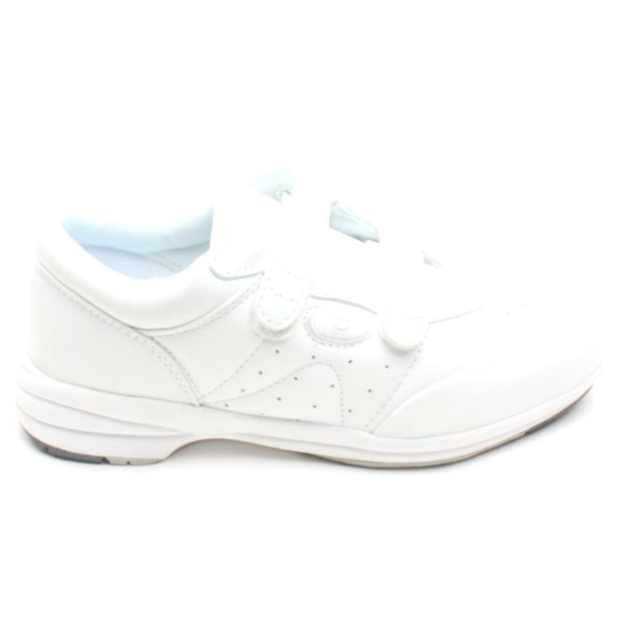 Women Propet | Ladies W3845 Casual Runner - White