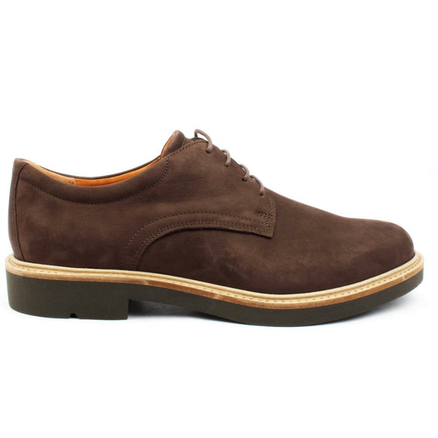 Men ECCO | 525604 Metropole Shoe - Brown Nubuck