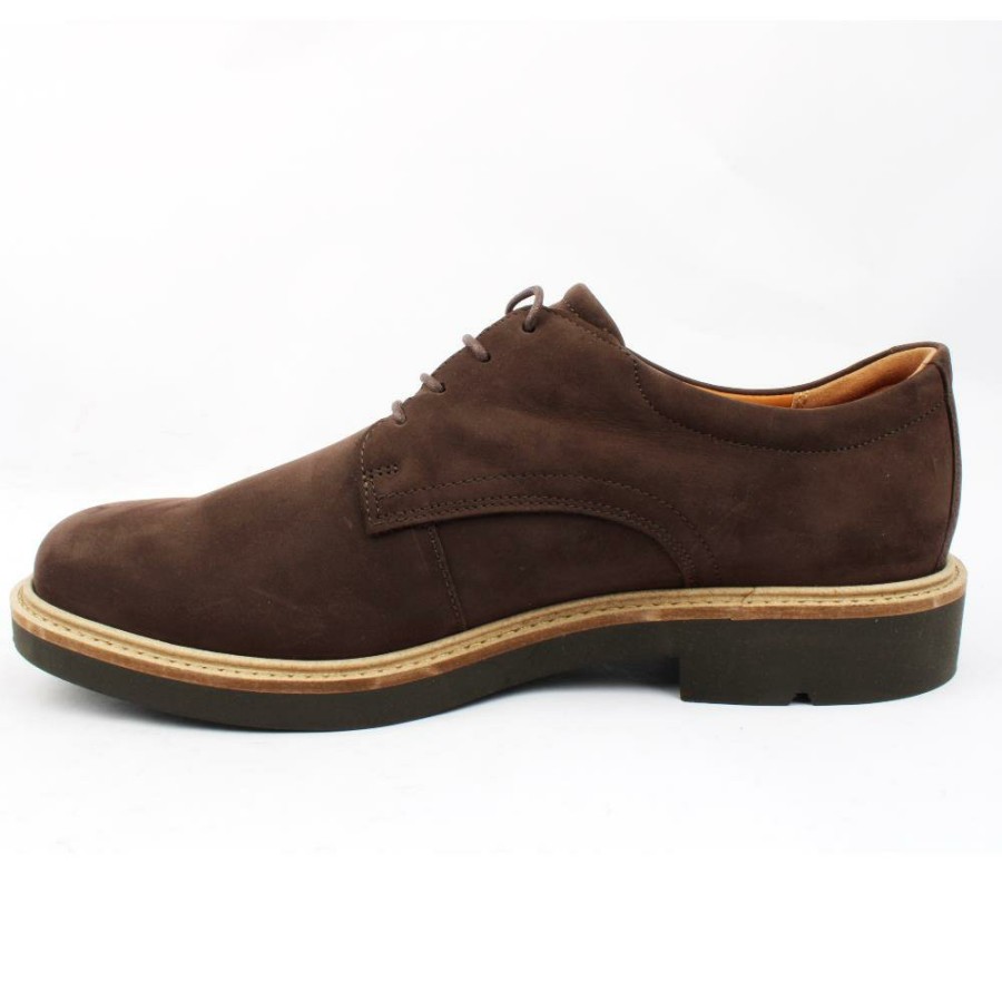 Men ECCO | 525604 Metropole Shoe - Brown Nubuck