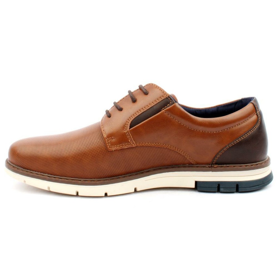 Men Pope by Brent | Brent Pope Shoe Normandy - Cognac