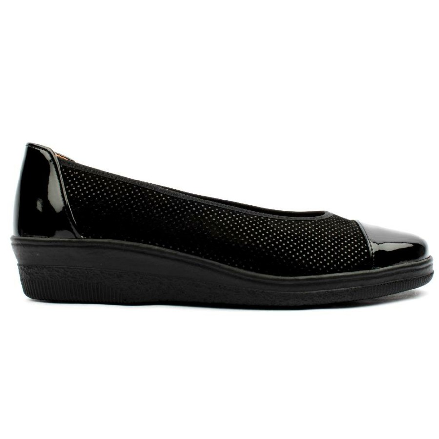 Women Gabor | 06402 Wedge Pomp - Black