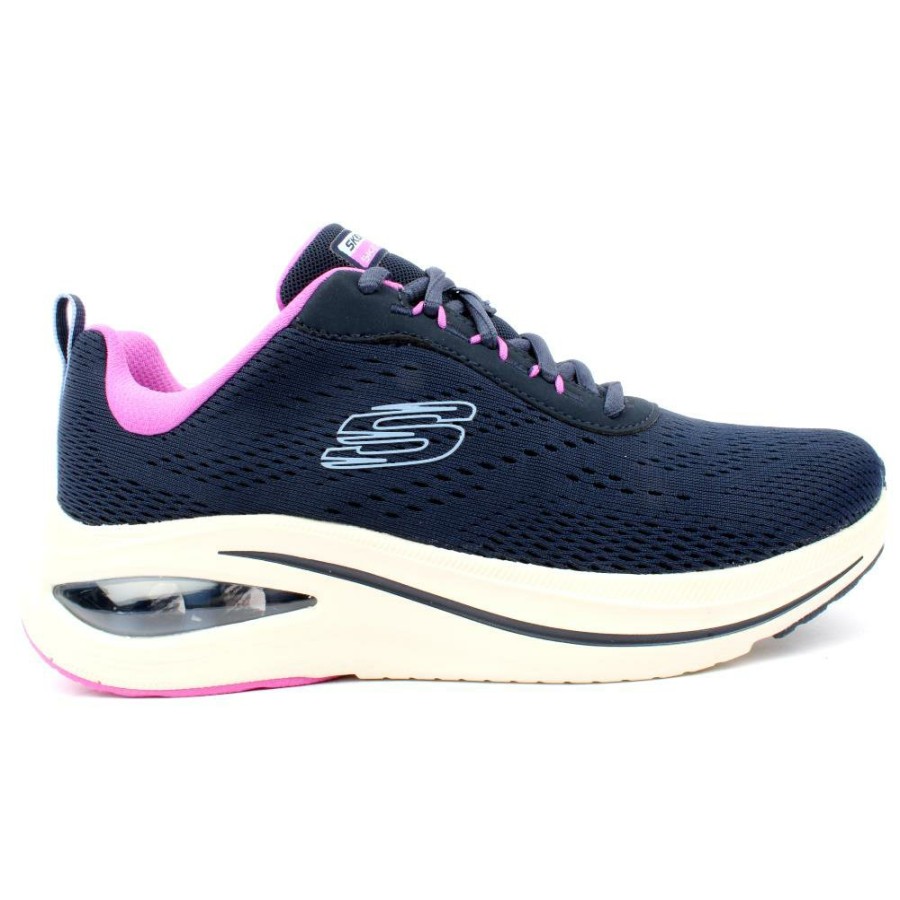 Women Skechers | 150131 Skech Air - Navy Multi