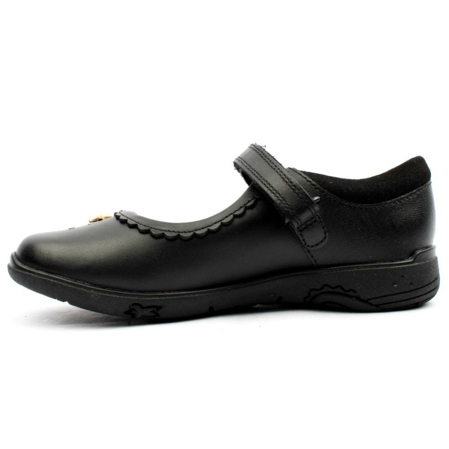 Kids Clarks | Relda Sea K Strap Shoe - Black G