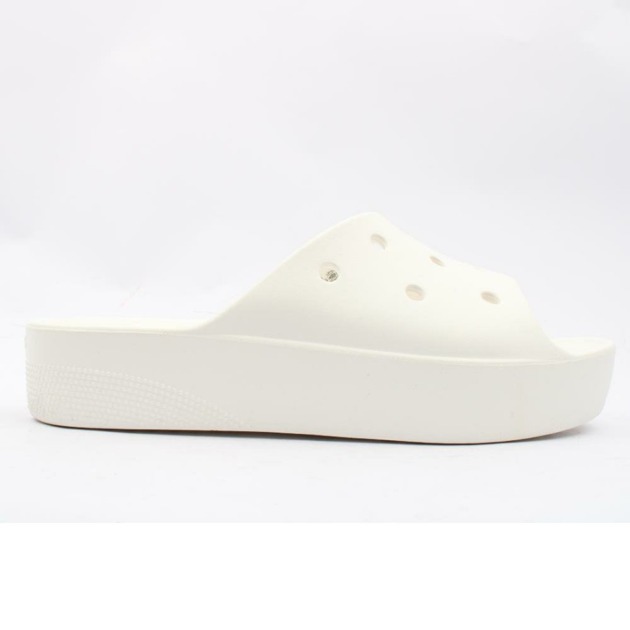 Women Crocs | 208180 Classic Platform - White