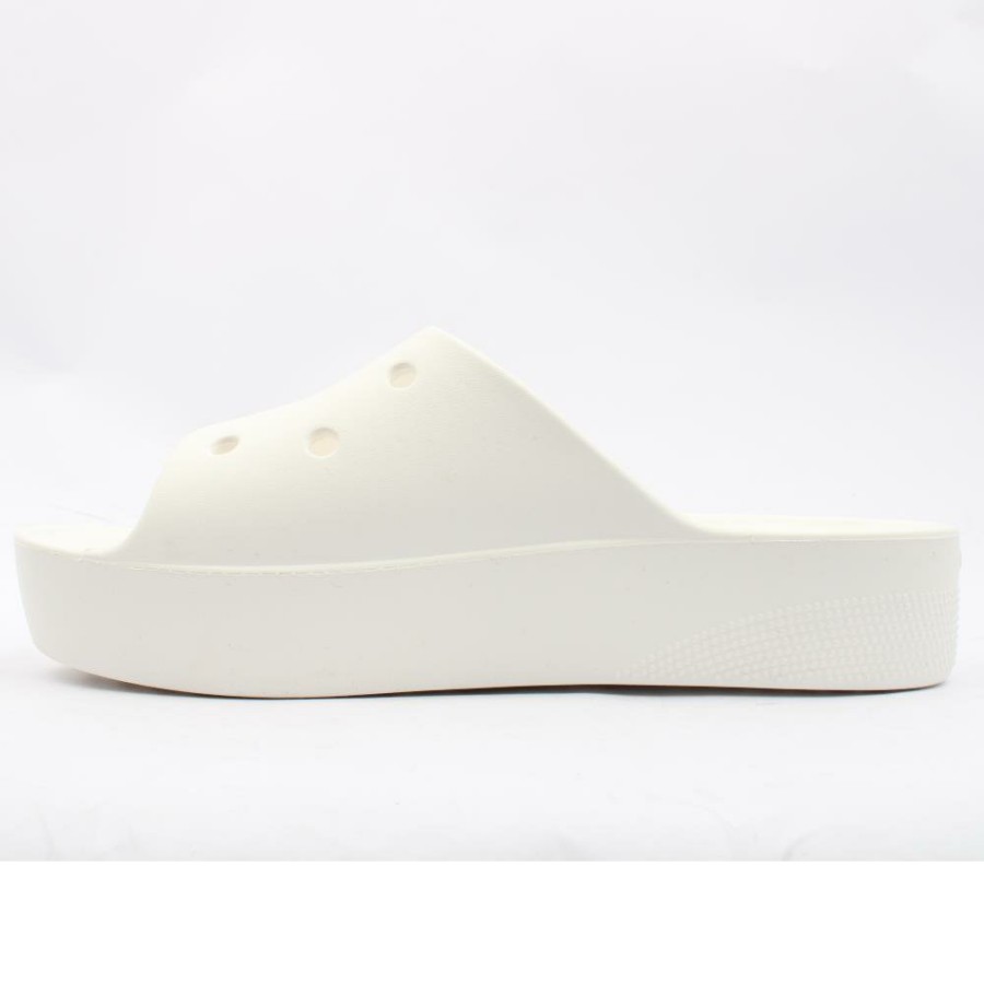 Women Crocs | 208180 Classic Platform - White