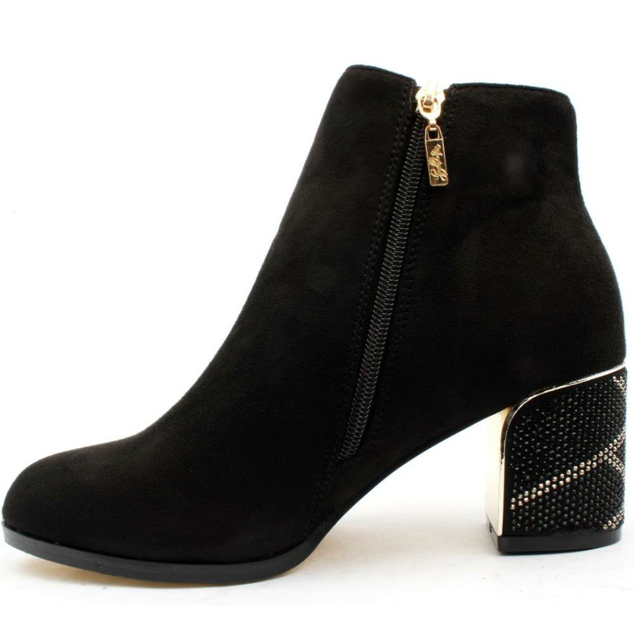 Women Kate Appleby | Leyburn Ankle Boot - Black Suede