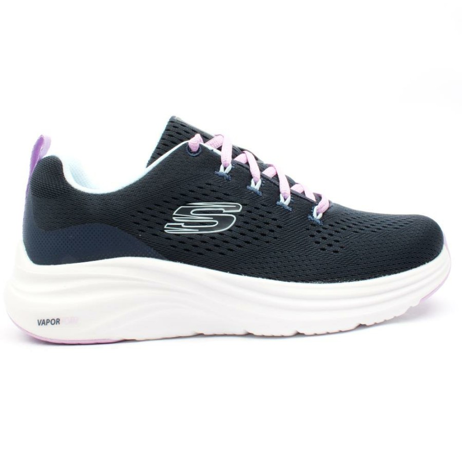 Women Skechers | 150024 Vapor Foam - Navy Multi