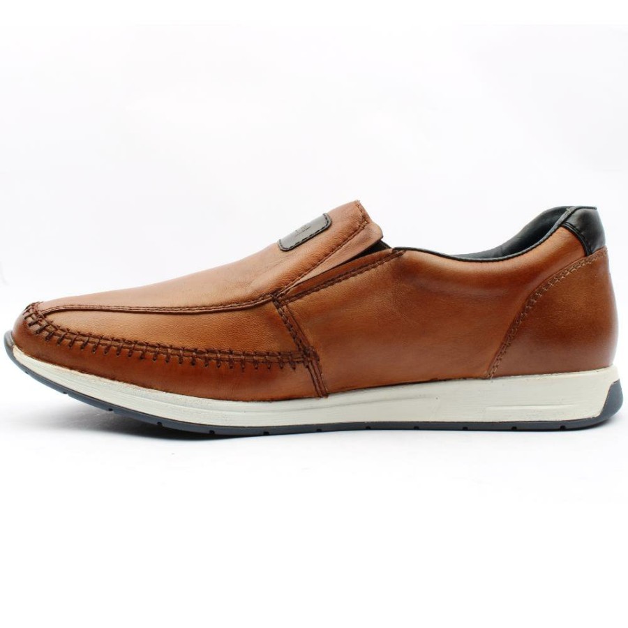 Men Rieker | 11962 Slip On Shoe - Tan