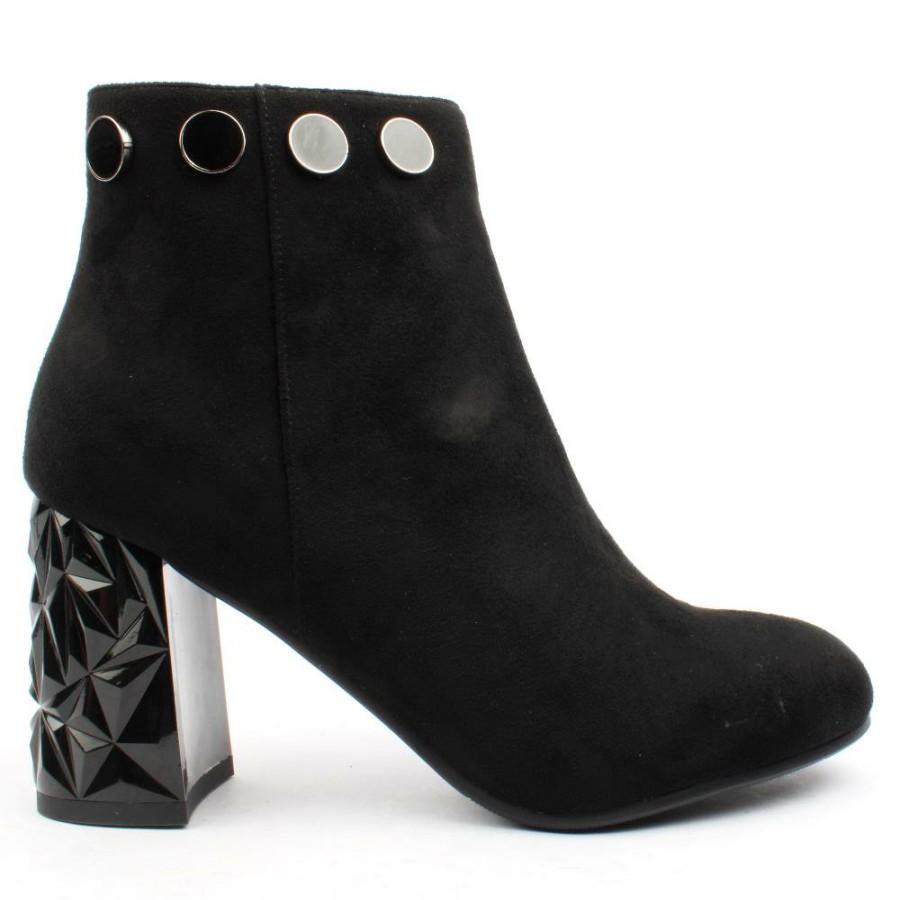 Women Zanni & Co | Bardis Heeled Boot - Black